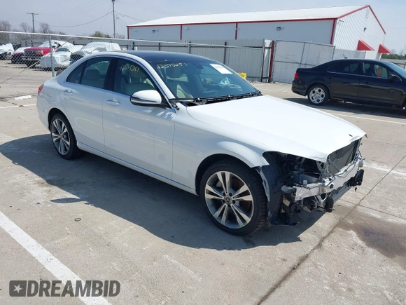 2018 Mercedes-Benz C 300 with VIN WDDWF4KBXJR409205, listed as a IAAI auction lot 42075251 with 67,579 mi miles and . Bid and sale history available at DreamBid. Image 1.