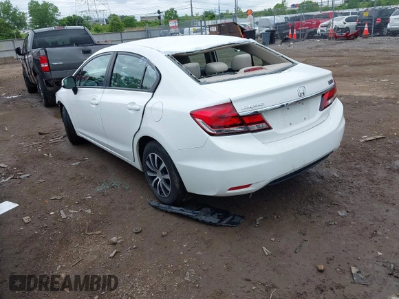 2013 Honda Civic LX z VIN 2HGFB2F52DH545087, wystawiony jako IAAI lot #42256403 z przebiegiem 71 110 mil mil oraz . Historia ofert i sprzedaży dostępna na DreamBid. Obrazek 3.