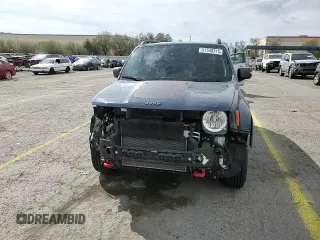 2021 Jeep Renegade Trailhawk с VIN ZACNJDC16MPM92268, выставлен на аукционе Copart как лот 51548315 с пробегом 34 842 миль миль и Списание • Salvage title. История ставок и продаж доступна на DreamBid. Изображение 11.