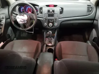 2012 Kia Forte EX with VIN KNAFU4A28C5604924, listed as a Copart auction lot 47375905 with 132,484 mi miles and Salvage Title. Bid and sale history available at carsss.com. Image 8.
