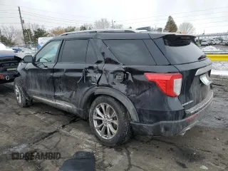 2021 Ford Explorer Limited with VIN 1FMSK7FHXMGB45824, listed as a Copart auction lot 42052065 with 73,159 mi miles and Salvage Title. Bid and sale history available at carsss.com. Image 2.