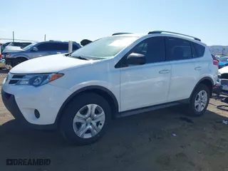 2014 Toyota RAV4 LE with VIN JTMBFREV8ED090319, listed as a IAAI auction lot 41980043 with 163,033 mi miles. Bid and sale history available at carsss.com. Image 18.