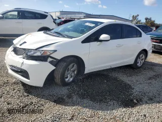 2015 Honda Civic Sedan LX with VIN 19XFB2F56FE238938, listed as a Copart auction lot 47829465 with 41,228 mi miles and Salvage Title. Bid and sale history available at carsss.com. Image 1.