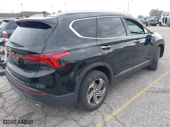 2023 Hyundai Santa Fe SEL with VIN 5NMS24AJ0PH607205, listed as a IAAI auction lot 41731396 with 15,598 mi miles. Bid and sale history available at carsss.com. Image 4.