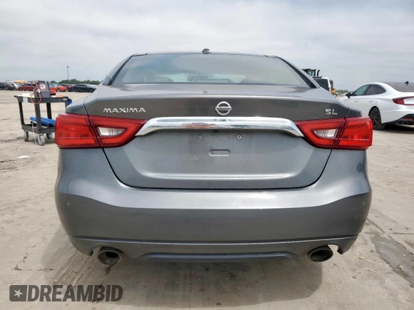 2018 Nissan Maxima SL z VIN 1N4AA6AP5JC375808, wystawiony jako Copart lot #58544245 z przebiegiem 82 260 mil mil oraz Szkoda całkowita • Salvage title. Historia ofert i sprzedaży dostępna na DreamBid. Obrazek 6.