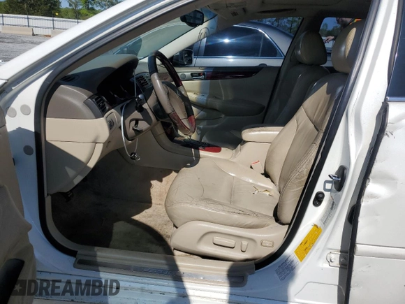 2002 Lexus ES 300 with VIN JTHBF30G620085501, listed as a Copart auction lot 52286685 with 156,495 mi miles and Salvage Title. Bid and sale history available at DreamBid. Image 7.