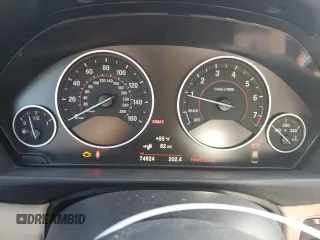 2017 BMW 3 Series 330e iPerformance with VIN WBA8E1C53HK480307, listed as a Copart auction lot 47618215 with 74,924 mi miles and Salvage Title. Bid and sale history available at carsss.com. Image 9.