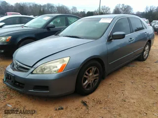 2007 Honda Accord Sdn EX-L with VIN 1HGCM56847A188121, listed as a IAAI auction lot 41167416 with 307,011 mi miles. Bid and sale history available at carsss.com. Image 18.
