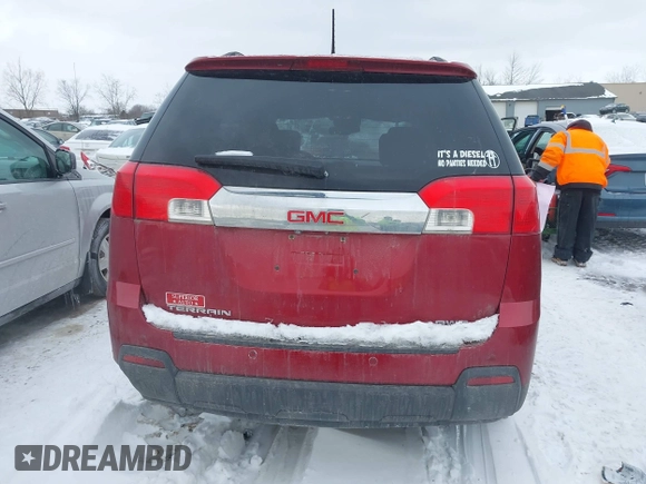 2014 GMC Terrain SLE with VIN 2GKFLWEK6E6171496, listed as a IAAI auction lot 41575131 with 155,550 mi miles. Bid and sale history available at carsss.com. Image 16.