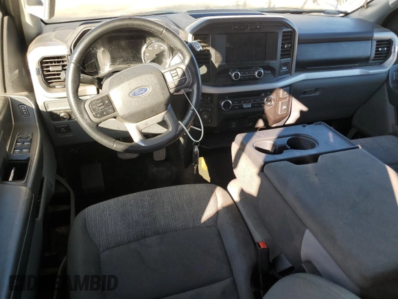 2021 Ford F-150 XL with VIN 1FTFW1E55MKE07437, listed as a Copart auction lot 86505164 with 53,632 mi miles and Non Repairable. Bid and sale history available at carsss.com. Image 8.