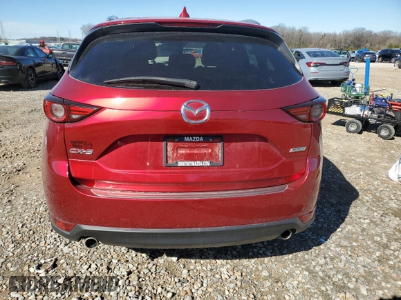 2017 Mazda CX-5 Grand Touring with VIN JM3KFADL0H0193271, listed as a Copart auction lot 47621795 with 32,398 mi miles and Salvage Title. Bid and sale history available at carsss.com. Image 6.