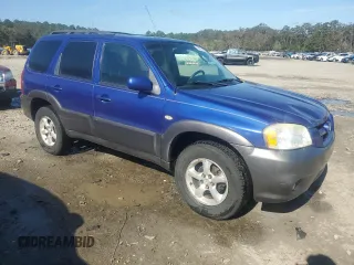 2005 Mazda Tribute i with VIN 4F2YZ02Z75KM41284, listed as a Copart auction lot 79907184 with 230,523 mi miles and Salvage Title. Bid and sale history available at carsss.com. Image 4.