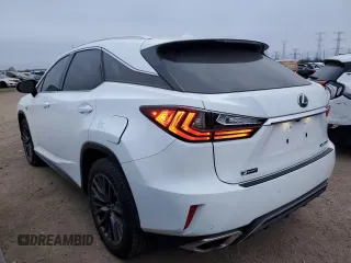 2019 Lexus RX 350 with VIN 2T2BZMCA0KC198352, listed as a Copart auction lot 84217554 with 80,624 mi miles and Salvage title. Bid and sale history available at DreamBid. Image 2.