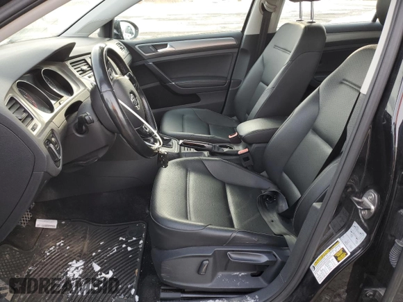 2017 Volkswagen Golf SportWagen SE with VIN 3VWC17AU1HM509704, listed as a Copart auction lot 83662574 with 176,875 mi miles and Salvage Title. Bid and sale history available at carsss.com. Image 7.