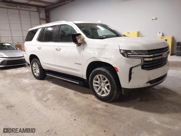 2024 Chevrolet Tahoe LT with VIN 1GNSKNKD4RR208138, listed as a IAAI auction lot 41482539 with 15,156 mi miles. Bid and sale history available at carsss.com. Image 1.
