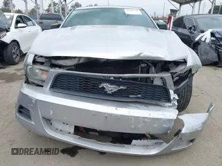 2012 Ford Mustang V6 Premium with VIN 1ZVBP8AM6C5211339, listed as a IAAI auction lot 42107541 with 164,678 mi miles. Bid and sale history available at carsss.com. Image 6.