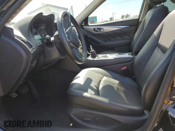 2019 Infiniti Q50 3.0t LUXE with VIN JN1EV7AP4KM543314, listed as a Copart auction lot 49647465 with 63,189 mi miles and Salvage Title. Bid and sale history available at carsss.com. Image 7.