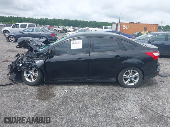 2013 Ford Focus SE with VIN 1FADP3F2XDL260259, listed as a IAAI auction lot 42460604 with 152,626 mi miles and . Bid and sale history available at DreamBid. Image 15.