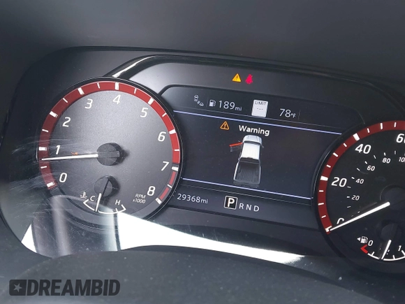 2024 Nissan Frontier SL with VIN 1N6ED1EJ0RN602640, listed as a IAAI auction lot 42465622 with 29,368 mi miles and . Bid and sale history available at DreamBid. Image 7.