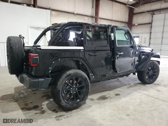 2024 Jeep Wrangler 4xe Sahara with VIN 1C4RJXP60RW257385, listed as a Copart auction lot 47660655 with 20,899 mi miles and Salvage Title. Bid and sale history available at carsss.com. Image 3.