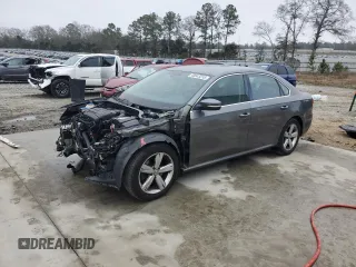 2015 Volkswagen Passat Limited Edition with VIN 1VWAS7A35FC097863, listed as a Copart auction lot 43643315 with 104,675 mi miles and Salvage title. Bid and sale history available at DreamBid. Image 1.