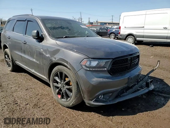 2017 Dodge Durango GT with VIN 1C4RDJDG8HC871246, listed as a Copart auction lot 52215345 with 86,570 mi miles and Salvage title. Bid and sale history available at DreamBid. Image 12.