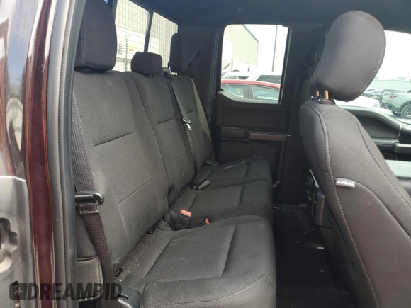 2018 Ford F-150 XL with VIN 1FTEX1CP7JKD78368, listed as a Copart auction lot 55904385 with 126,812 mi miles and Salvage title. Bid and sale history available at DreamBid. Image 10.