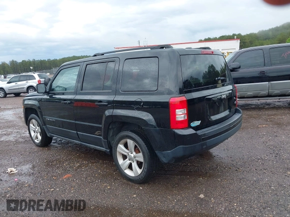 2014 Jeep Patriot Latitude with VIN 1C4NJPFA4ED650283, listed as a IAAI auction lot 41918256 with 160,598 mi miles and . Bid and sale history available at carsss.com. Image 3.