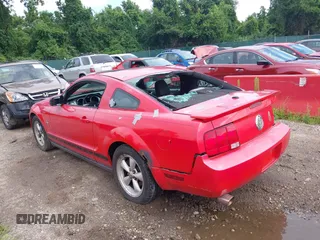 2007 Ford Mustang Deluxe with VIN 1ZVFT80N875206771, listed as a IAAI auction lot 42672678 with 163,045 mi miles and . Bid and sale history available at DreamBid. Image 3.