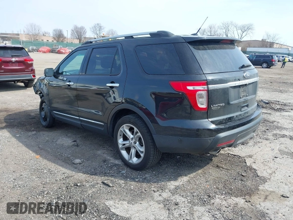 2015 Ford Explorer Limited with VIN 1FM5K8F86FGA28103, listed as a IAAI auction lot 41769002 with 95,865 mi miles and . Bid and sale history available at DreamBid. Image 3.