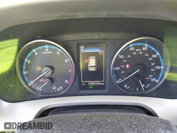 2018 Toyota RAV4 XLE with VIN 2T3RFREV1JW808773, listed as a IAAI auction lot 41595377 with 109,309 mi miles. Bid and sale history available at carsss.com. Image 7.