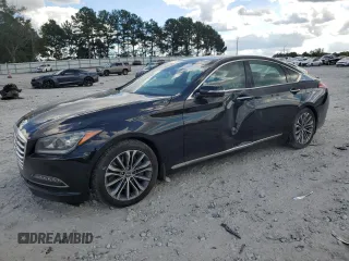 2016 Hyundai Genesis 3.8L with VIN KMHGN4JE6GU132566, listed as a Copart auction lot 74428234 with 70,891 mi miles and Salvage Title. Bid and sale history available at carsss.com. Image 1.