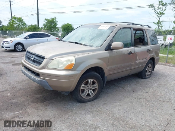 2003 Honda Pilot EX with VIN 2HKYF18563H526678, listed as a IAAI auction lot 41821187 with 412,622 mi miles and . Bid and sale history available at DreamBid. Image 2.