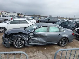 2018 Audi A4 Premium Plus with VIN WAUENAF45JN009737, listed as a IAAI auction lot 41705608 with 1 mi miles. Bid and sale history available at carsss.com. Image 14.