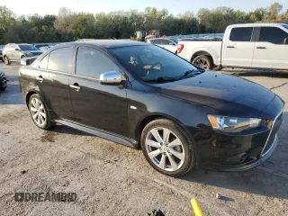 2013 Mitsubishi Lancer GT with VIN JA32U8FW8DU010232, listed as a Copart auction lot 75340074 with 110,531 mi miles and Salvage Title. Bid and sale history available at carsss.com. Image 4.