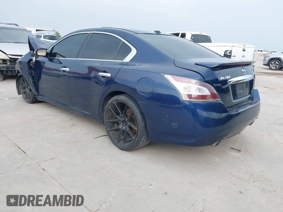 2013 Nissan Maxima SV with VIN 1N4AA5AP7DC800881, listed as a IAAI auction lot 42281857 with 223,098 mi miles and . Bid and sale history available at DreamBid. Image 3.