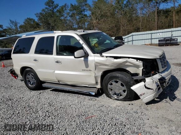 2005 Cadillac Escalade with VIN 1GYEC63N95R270512, listed as a Copart auction lot 77233714 with 120,722 mi miles and Salvage title. Bid and sale history available at DreamBid. Image 4.