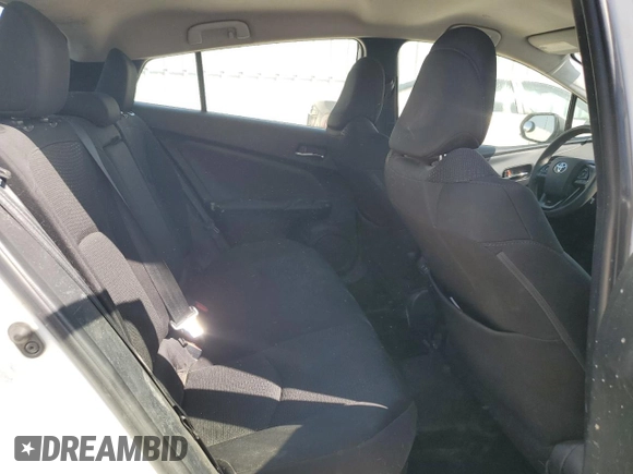 2021 Toyota Prius LE with VIN JTDL9MFU0M3024212, listed as a Copart auction lot 60416555 with 275,700 mi miles and Salvage title. Bid and sale history available at DreamBid. Image 10.