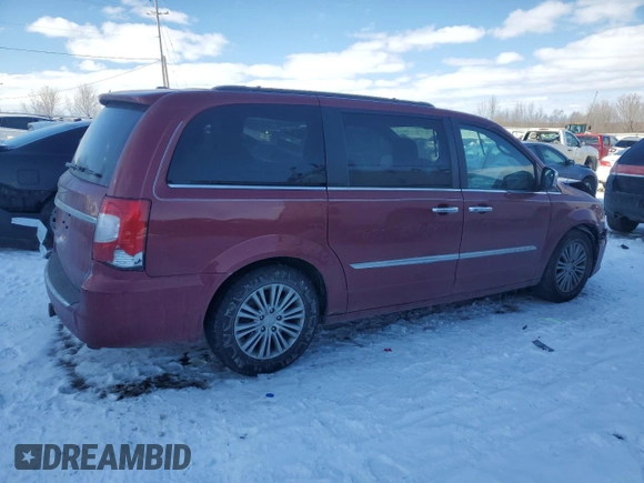 2014 Chrysler Town & Country Touring-L with VIN 2C4RC1CG3ER374502, listed as a Copart auction lot 46152745 with 208,896 mi miles and Clean Title. Bid and sale history available at carsss.com. Image 3.