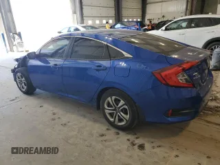 2016 Honda Civic Sedan LX with VIN 19XFC2F57GE008212, listed as a Copart auction lot 52195615 with 86,806 mi miles and Salvage Title. Bid and sale history available at carsss.com. Image 2.