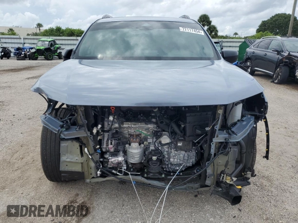 2025 Honda Pilot Sport with VIN 5FNYG2H33SB002824, listed as a Copart auction lot 72117454 with 4,942 mi miles and Salvage Title. Bid and sale history available at carsss.com. Image 5.
