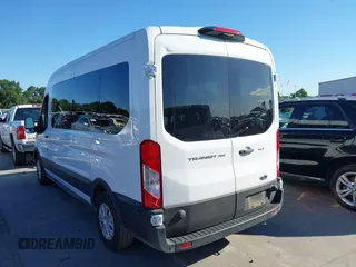 2024 Ford Transit Passenger XL with VIN 1FBAX2C82RKA51776, listed as a IAAI auction lot 42218695 with 23,221 mi miles and . Bid and sale history available at DreamBid. Image 3.