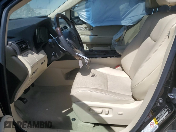 2013 Lexus RX 350 with VIN 2T2ZK1BA8DC121234, listed as a Copart auction lot 50413035 with 117,812 mi miles and Salvage Title. Bid and sale history available at DreamBid. Image 7.