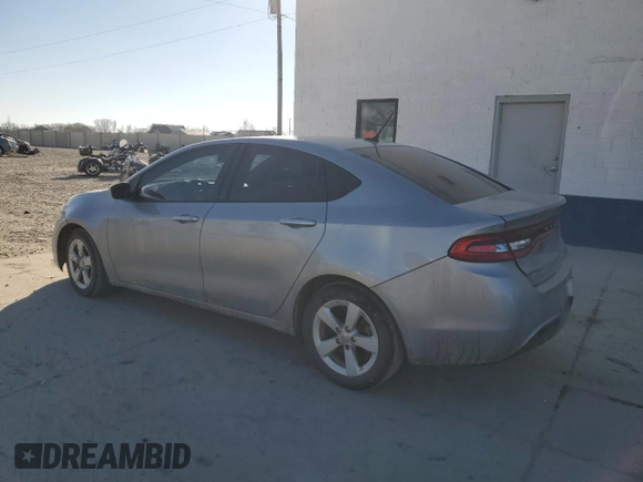 2015 Dodge Dart SXT with VIN 1C3CDFBB5FD265277, listed as a Copart auction lot 42800175 with 139,450 mi miles and Salvage Title. Bid and sale history available at carsss.com. Image 2.