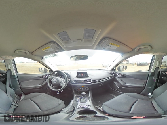 2015 Mazda 3 i Sport with VIN 3MZBM1U71FM170042, listed as a Copart auction lot 54013275 with 131,352 mi miles and Salvage Title. Bid and sale history available at carsss.com. Image 14.