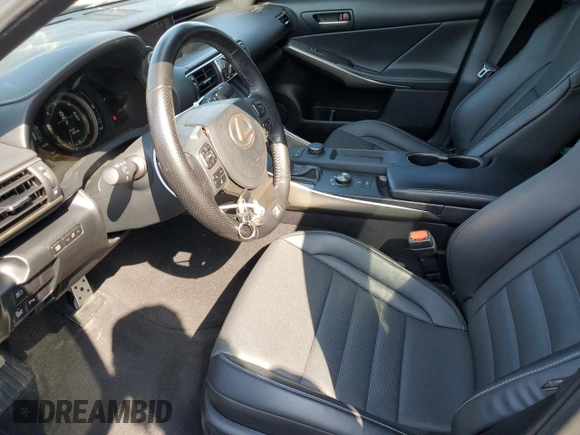 2020 Lexus IS with VIN JTHG81F26L5042300, listed as a Copart auction lot 65188344 with 46,794 mi miles and Salvage Title. Bid and sale history available at carsss.com. Image 7.