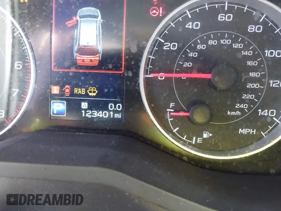 2019 Subaru Ascent Premium with VIN 4S4WMACD6K3459744, listed as a IAAI auction lot 41960104 with 123,401 mi miles and . Bid and sale history available at DreamBid. Image 15.