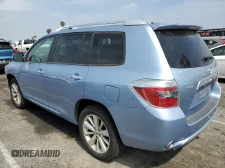 2009 Toyota Highlander Limited with VIN JTEEW44A892031699, listed as a Copart auction lot 58791485 with 73,270 mi miles and Salvage title. Bid and sale history available at DreamBid. Image 2.