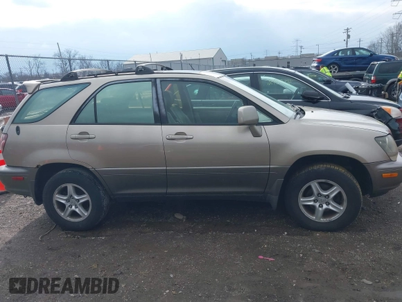 1999 Lexus RX 300 Luxury SUV with VIN JT6HF10U6X0054124, listed as a IAAI auction lot 41566201 with 220,462 mi miles. Bid and sale history available at carsss.com. Image 13.