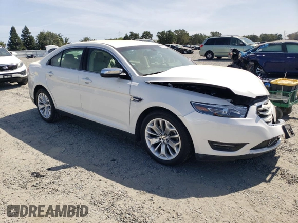 2016 Ford Taurus Limited with VIN 1FAHP2F85GG110993, listed as a Copart auction lot 61834125 with 76,872 mi miles and Salvage title. Bid and sale history available at DreamBid. Image 4.